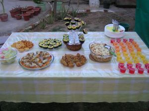 birthday goodies at home