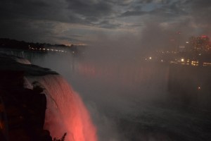 Niagara by night