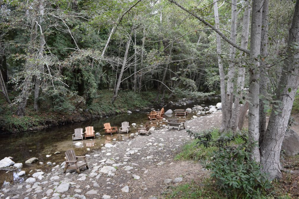 It feels refreshing being closer to nature